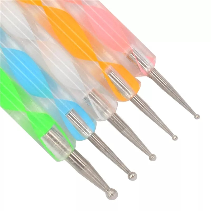 Silicon / Dotting Tools - Set of 5 – My Little Nail Art Shop